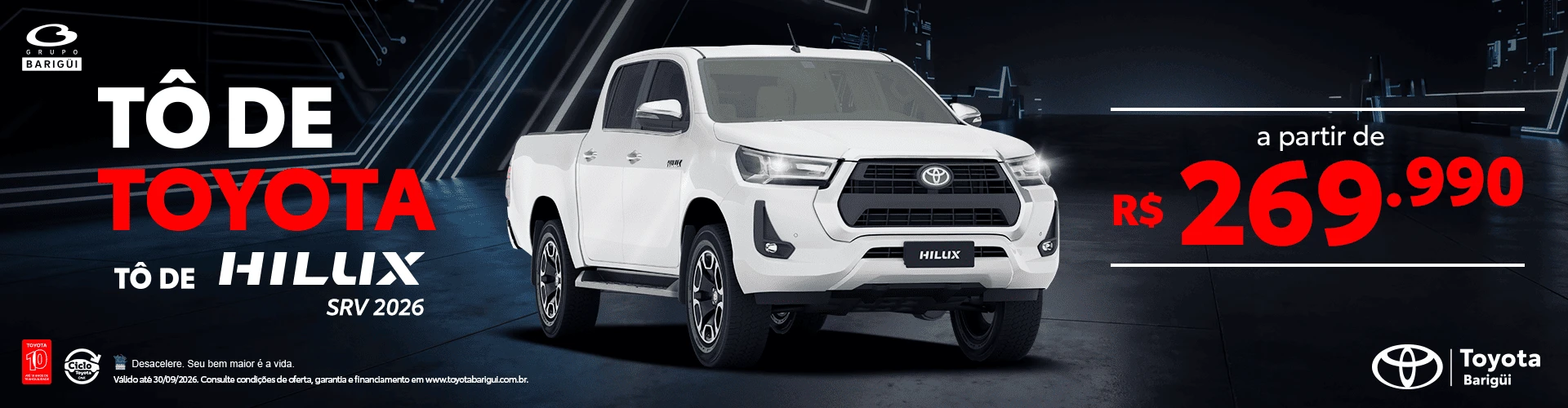 LA TOYOTA 940.3 KV Setembro To de Toyota Hilux 1920z500